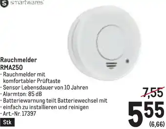 Metro Rauchmelder Angebot