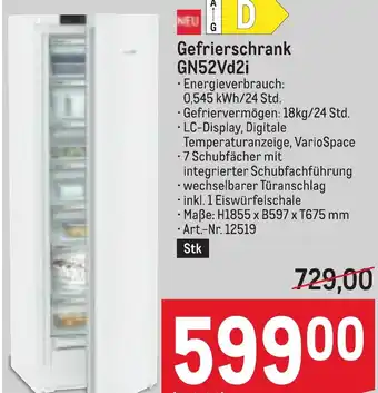 Metro Gefrierschrank Angebot