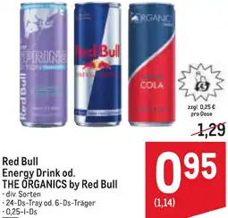 Metro Energy drink od. the organics Angebot