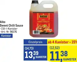 Metro Sweet Chilli Sauce Angebot