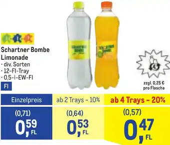 Metro Bombe Limonade Angebot