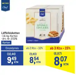 Metro Löffelbiskotten Angebot