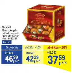 Metro Mirabell Mozartkugeln Angebot