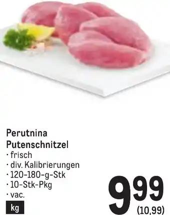 Metro Putenschnitzel Angebot