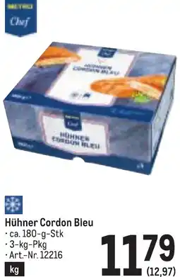 Metro Cordon Bleu Angebot