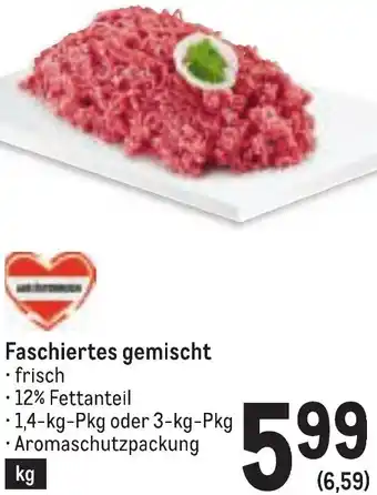 Metro Faschiertes gemischt Angebot