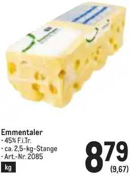 Metro Emmentaler Angebot