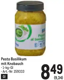 Metro Pesto Basilikum mit Knobauch Angebot