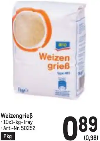 Metro Weizengrieẞ Angebot