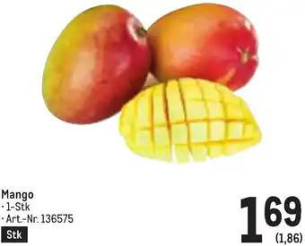 Metro Mango Angebot