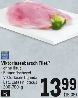 Metro Viktoriaseebarsch Filet Angebot