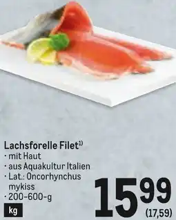 Metro Lachsforelle Filet Angebot