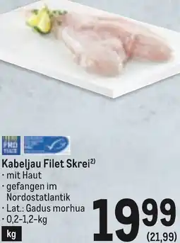 Metro Kabeljau Filet Skrei Angebot