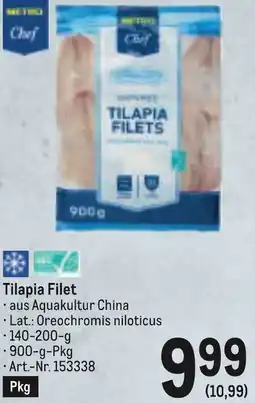 Metro Tilapia Filet Angebot