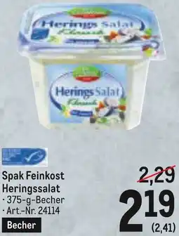 Metro Feinkost Heringssalat Angebot