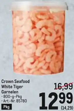 Metro Crown Seafood White Tiger Garnelen Angebot