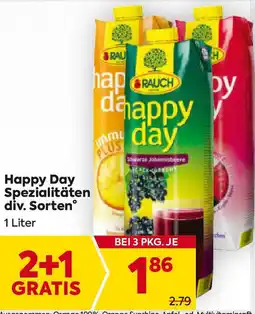 Billa Happy Day Spezialitäten Angebot