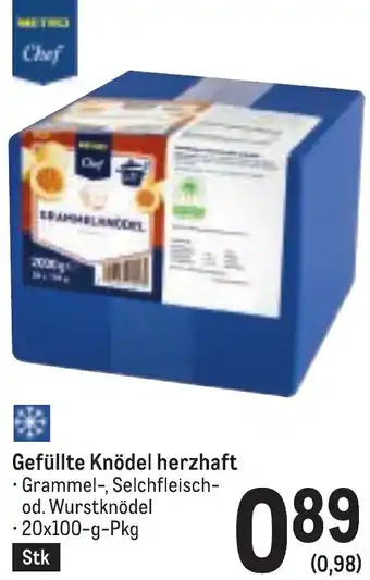 Metro Gefüllte Knödel herzhaft Angebot