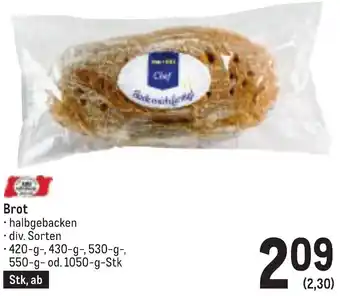 Metro Brot Angebot