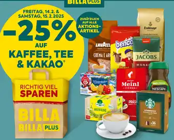 Billa Auf kaffee, tee & kakao Angebot