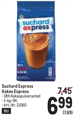 Metro Kakao Express Angebot