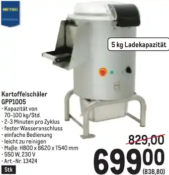 Metro Kartoffelschäler Angebot