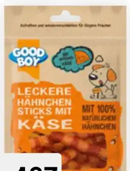 Bipa Good Boy Hähnchen Sticks mit Käse Angebot