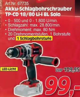 Zgonc Akku-Schlagbohrschrauber Angebot