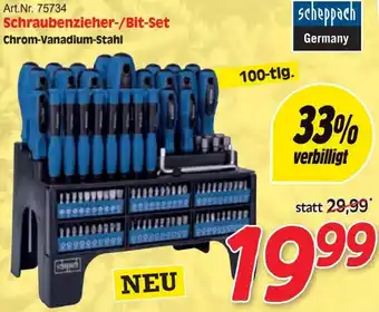 Zgonc Schraubenzieher-/Bit-Set Angebot