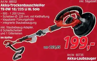 Zgonc Akku-Trockenbauschleifer Angebot