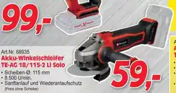 Zgonc Akku-Winkelschleifer Angebot