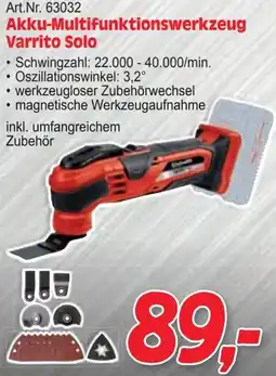 Zgonc Akku-Multifunktionswerkzeug Varrito Solo Angebot