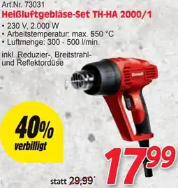 Zgonc Heißluftgebläse-Set Angebot