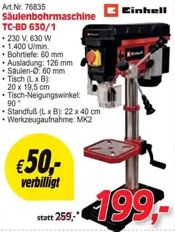 Zgonc Säulenbohrmaschine Angebot