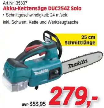 Zgonc Akku-Kettensäge Angebot