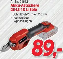 Zgonc Akku-Astschere Angebot