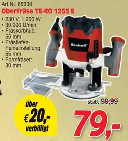 Zgonc Oberfräse Angebot