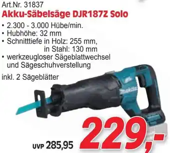 Zgonc Akku-Säbelsäge Angebot