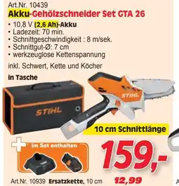 Zgonc Akku-Gehölzschneider Set Angebot