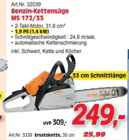 Zgonc Benzin-Kettensäge Angebot