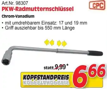 Zgonc PKW-Radmutternschlüssel Angebot