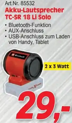 Zgonc Akku-Lautsprecher Angebot