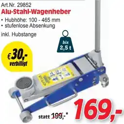 Zgonc Alu-Stahl-Wagenheber Angebot