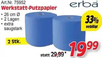 Zgonc Werkstatt-Putzpapier Angebot