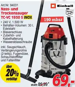 Zgonc Nass- und Trockensauger Angebot