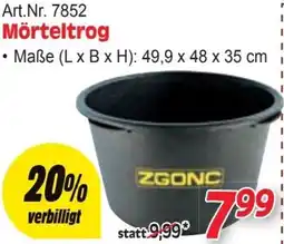 Zgonc Mörteltrog Angebot