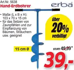 Zgonc Hand-Erdbohrer Angebot