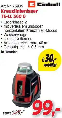 Zgonc Kreuzlinienlaser Angebot