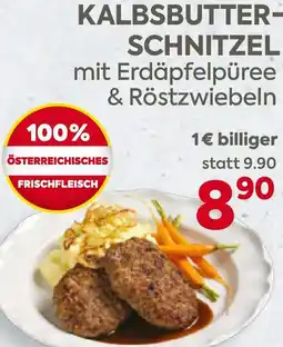 Billa Kalbsbutter- schnitzel Angebot