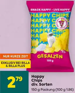 Billa Happy Chips Angebot